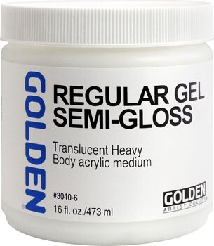 Фонови бои Golden Artist Colors Regular Гел Semi-Gloss 473 ml 1 бр. - 1