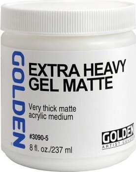 Medium Golden Artist Colors Extra Heavy Gel Matte 237 ml - 1