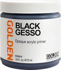 Medium Golden Artist Colors Black Gesso Medium 473 ml 1 pc