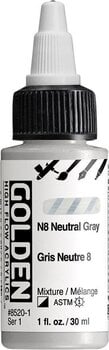Akrilna boja Golden Artist Colors High Flow Akrilna boja N8 Neutral Gray 30 ml 1 kom - 1