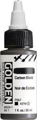Akrilna boja Golden Artist Colors High Flow Акрилне боје Carbon Black 30 ml 1 kom