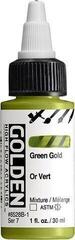 Acrylic Paint Golden Artist Colors High Flow Acrylic Paint Green Gold 30 ml 1 pc