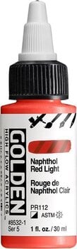 Akrilna boja Golden Artist Colors High Flow Akrilna boja Naphthol Red Light 30 ml 1 kom - 1