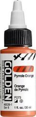Acrylic Paint Golden Artist Colors High Flow Acrylic Paint Pyrrole Orange 30 ml 1 pc