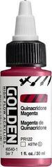 Culoare acrilică Golden Artist Colors High Flow Vopsea acrilică Quinacridone Magenta 30 ml 1 buc