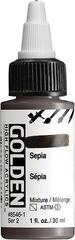 Culoare acrilică Golden Artist Colors High Flow Vopsea acrilică Sepia 30 ml 1 buc.