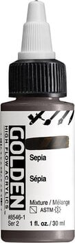 Aκρυλικό Χρώμα Golden Artist Colors High Flow Ακρυλική μπογιά Sepia 30 ml 1 τεμ. - 1