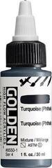 Acrylic Paint Golden Artist Colors High Flow Acrylic Paint Turquoise (Phthalo) 30 ml 1 pc