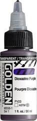 Acrylverf Golden Artist Colors High Flow Acrylverf Transparent Dioxazine Purple 30 ml 1 st.