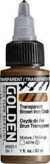 Akrilna boja Golden Artist Colors High Flow Akrilna boja Transparent Brown Iron Oxide 30 ml 1 kom