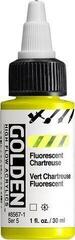 Acrylic Paint Golden Artist Colors High Flow Acrylic Paint Fluorescent Chartreuse 30 ml 1 pc