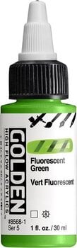 Акрилна боя Golden Artist Colors High Flow АКРИЛНА боя Fluorescent Green 30 ml 1 бр. - 1