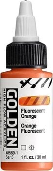 Акрилна боя Golden Artist Colors High Flow АКРИЛНА боя Fluorescent Orange 30 ml 1 бр. - 1
