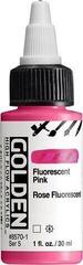Acrylic Paint Golden Artist Colors High Flow Acrylic Paint Fluorescent Pink 30 ml 1 pc