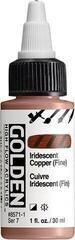 Acrylfarbe Golden Artist Colors High Flow Acrylfarbe Iridescent Copper (Fin) 30 ml 1 stk
