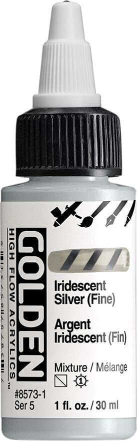 Akrilna boja Golden Artist Colors High Flow Akrilna boja Iridescent Silver (Fin) 30 ml 1 kom