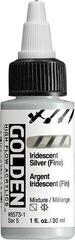 Akrylová barva Golden Artist Colors High Flow Akrylová barva Iridescent Silver (Fin) 30 ml 1 ks