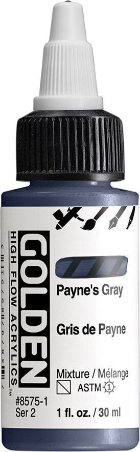 Akrilna boja Golden Artist Colors High Flow Akrilna boja Payne's Grey 30 ml 1 kom