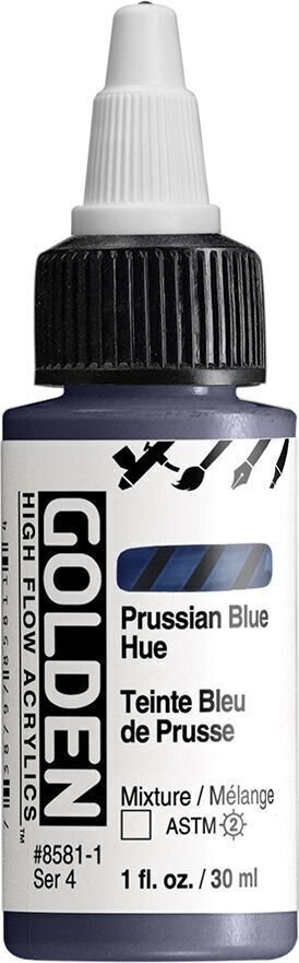Акрилна боя Golden Artist Colors High Flow АКРИЛНА боя Prussian Blue Hue 30 ml 1 бр.