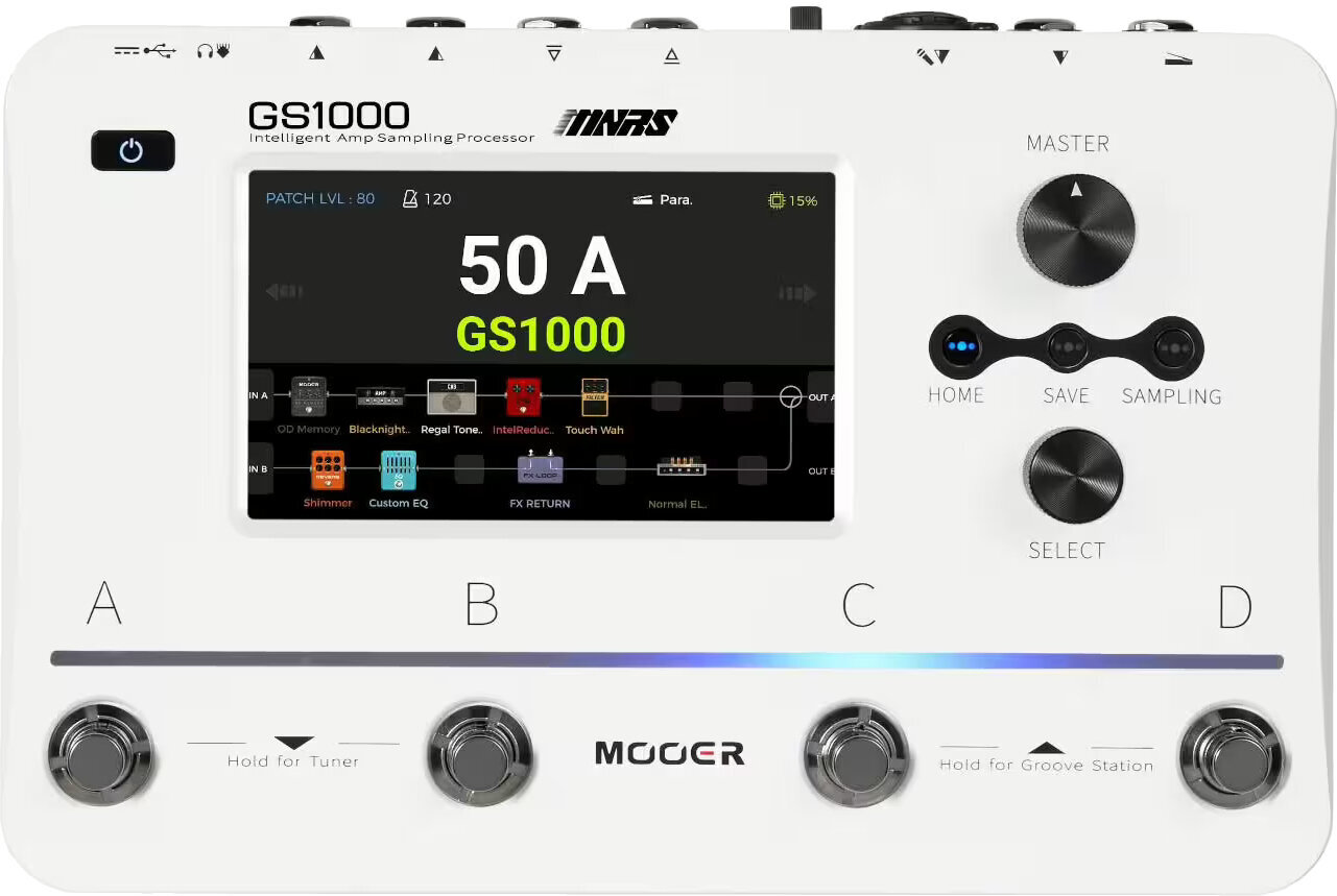 Guitar Multi-effect MOOER GS 1000 Guitar Multi-effect