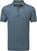 Tricou polo Footjoy Wiggle Print Lisle Mens Navy/Grey/White L Tricou polo