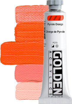 Akrilna boja Golden Artist Colors Heavy Body Акрилне боје Pyrrole Orange 59 ml 1 kom - 1