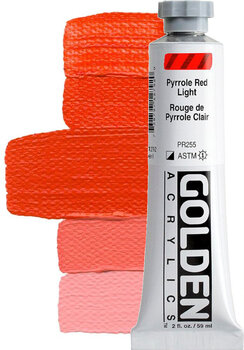 Culoare acrilică Golden Artist Colors Heavy Body Vopsea acrilică Pyrrole Red Light 59 ml 1 buc. - 1