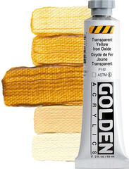 Акрилна боя Golden Artist Colors Heavy Body АКРИЛНА боя Transparent Yellow Iron Oxide 59 ml 1 бр.
