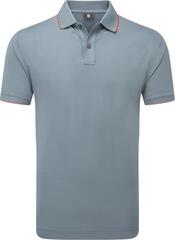 Polo košeľa Footjoy Tipped Pique Mens Flint/Hibiscus