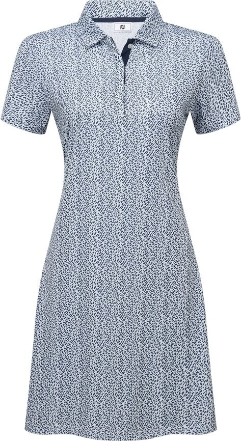 Sukňa / Šaty Footjoy Animal Print Womens White/Skyway/Navy XS Šaty