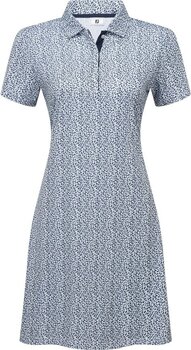 Sukňa / Šaty Footjoy Animal Print Womens White/Skyway/Navy XS Šaty - 1