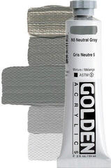 Akrylfärg Golden Artist Colors Heavy Body Akrylfärg N5 Neutral Gray 59 ml 1 st