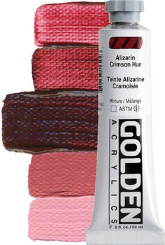 Culoare acrilică Golden Artist Colors Heavy Body Vopsea acrilică Alizarin Crimson Hue 59 ml 1 buc. - 1
