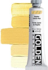 Acrylic Paint Golden Artist Colors Heavy Body Acrylic Paint Naples Yellow Hue 59 ml 1 pc
