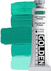 Culoare acrilică Golden Artist Colors Heavy Body Vopsea acrilică Light Turquoise (Phthalo) 59 ml 1 buc.