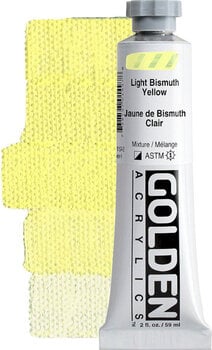 Akrylová barva Golden Artist Colors Heavy Body Akrylová barva Light Bismuth Yellow 59 ml 1 ks - 1