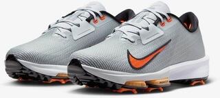 Calçado de golfe para homem Nike Infinity Tour 2 Unisex Pure Platinum/White/Safety Orange