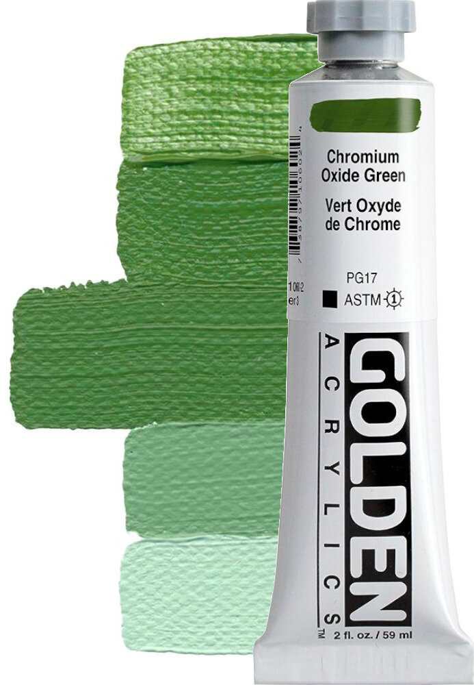 Golden Artist Colors Heavy Body Akrylová farba Chromium Oxide Green 59 ml 1 ks