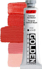 Akryylimaali Golden Artist Colors Heavy Body Akryylimaali Cadmium Red Medium 59 ml 1 kpl