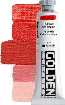 Akrilna boja Golden Artist Colors Heavy Body Akrilna boja Cadmium Red Medium 59 ml 1 kom - 1