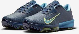 Men's golf shoes Nike Infinity Tour 2 Unisex Armoury Navy/Smoky Blue/Light Lemon Twist