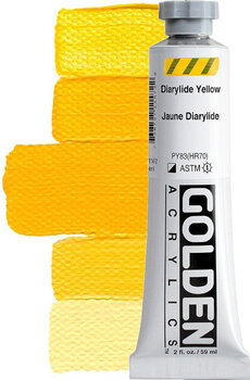 Culoare acrilică Golden Artist Colors Heavy Body Vopsea acrilică Diarylide Yellow 59 ml 1 buc. - 1