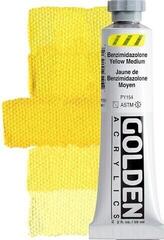 Peinture acrylique Golden Artist Colors Heavy Body Peinture acrylique Benzimidazolone Yellow Medium 59 ml 1 pc