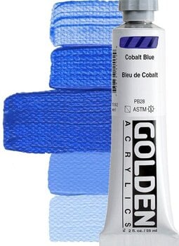 Acrylic Paint Golden Artist Colors Heavy Body Acrylic Paint Cobalt Blue 59 ml 1 pc - 1