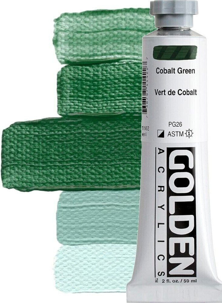 Akrilna boja Golden Artist Colors Heavy Body Akrilna boja Cobalt Green 59 ml 1 kom