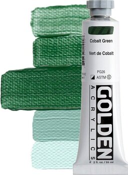 Akrilna boja Golden Artist Colors Heavy Body Akrilna boja Cobalt Green 59 ml 1 kom - 1