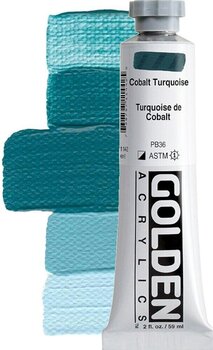 Akrilna boja Golden Artist Colors Heavy Body Акрилне боје Cobalt Turquoise 59 ml 1 kom - 1