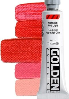 Akrilna boja Golden Artist Colors Heavy Body Akrilna boja Naphthol Red Light 59 ml 1 kom - 1