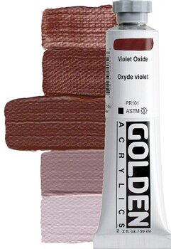 Akrilna barva Golden Artist Colors Heavy Body Akrilna barva Violet Oxide 59 ml 1 kos - 1