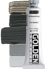 Akrilna barva Golden Artist Colors Heavy Body Akrilna barva N2 Neutral Gray 59 ml 1 kos